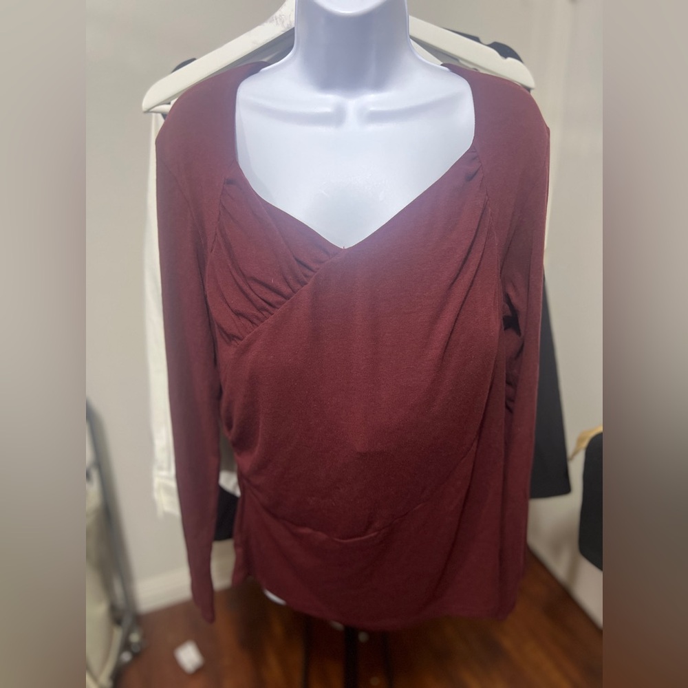 OGL sweetheart neck long sleeves brami